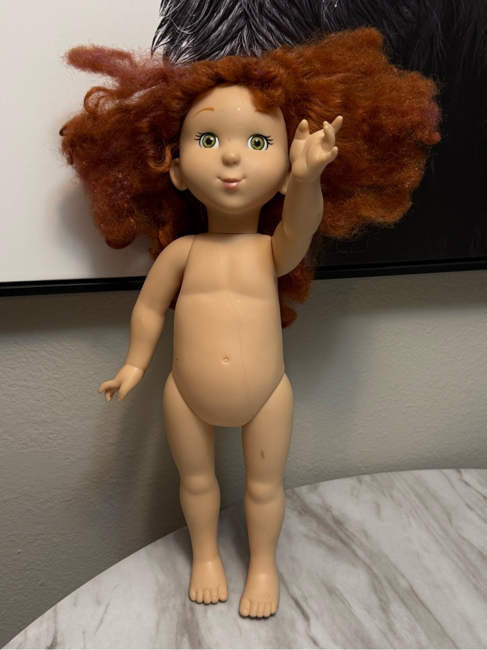 Fancy Nancy Doll by Jakks Pacific from 2008 nude 18” doll